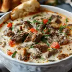 Creamy Philly Cheese Steak Soup Recipe