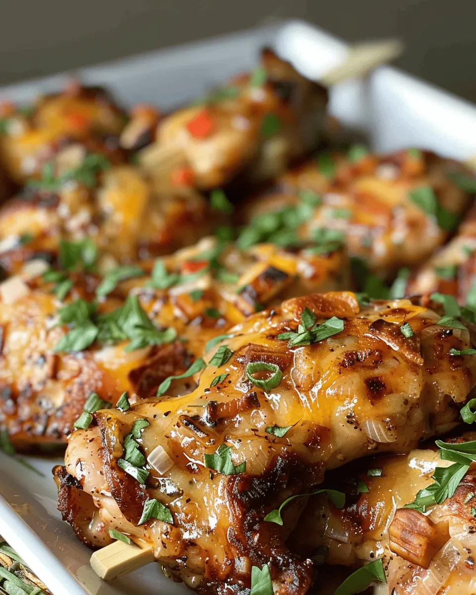 Alice Springs Chicken Recipe: Juicy Turkey Bacon & Chicken Ham Delight