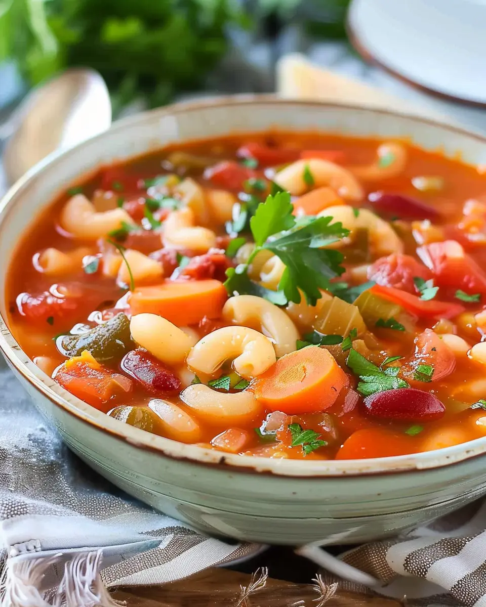 Instant Pot Olive Garden Minestrone Soup: Easy and Satisfying Comfort