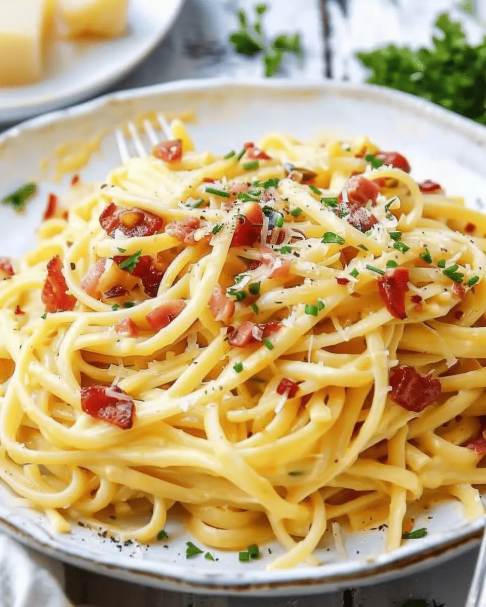 Instant Pot Pasta Carbonara: A Creamy Indulgence with Turkey Bacon