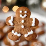 Unbelievably Soft and Chewy Gingerbread Man Cookies (No Spread!)