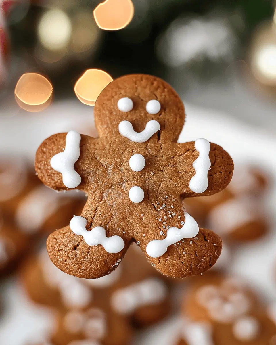 Unbelievably Soft and Chewy Gingerbread Man Cookies You’ll Love