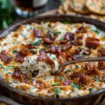 Maple Bourbon Bacon Cheddar Dip Recipe