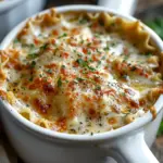 Decadent Creamy Alfredo Lasagna Soup Recipe