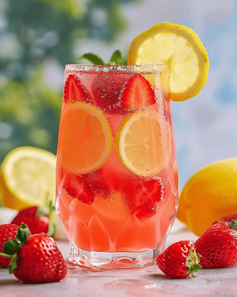 Strawberry Lemonade Recipe: Refreshingly Easy Summer Delight