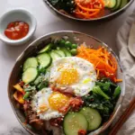 Korean Veggie Bibimbap Bowls