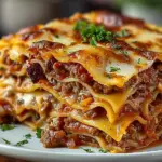 Lasagna Meets Cheeseburger: A Delicious Fusion Recipe