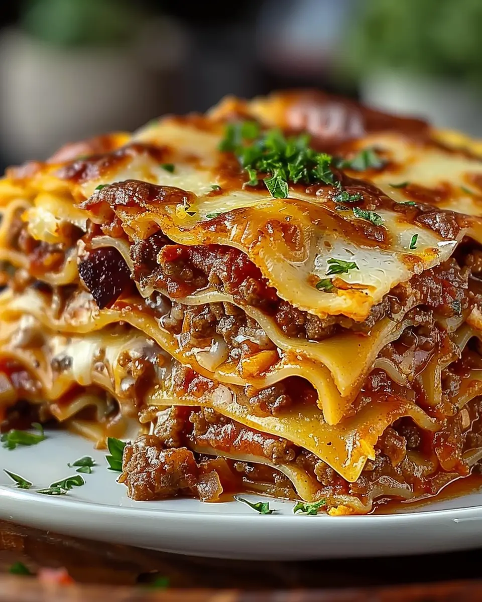 Lasagna Meets Cheeseburger: An Indulgent Fusion Recipe to Try