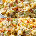 Cheddar Bacon Ranch Potato Salad