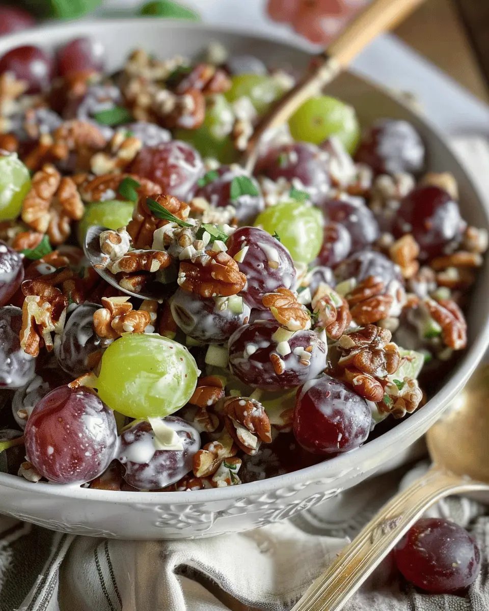 Grape Salad Recipe: Easy and Delicious with Turkey Bacon Twist