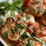 Crockpot Tomato Basil Chicken