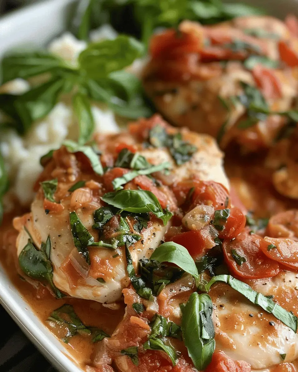 Crockpot Tomato Basil Chicken: Easy Comfort Food You’ll Love