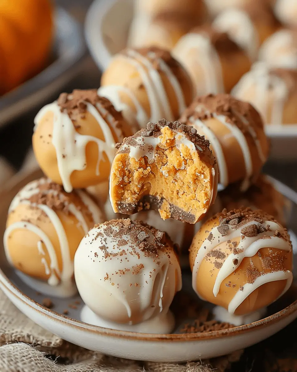 Pumpkin Cheesecake Truffles: Indulgent Bites for Fall Treats