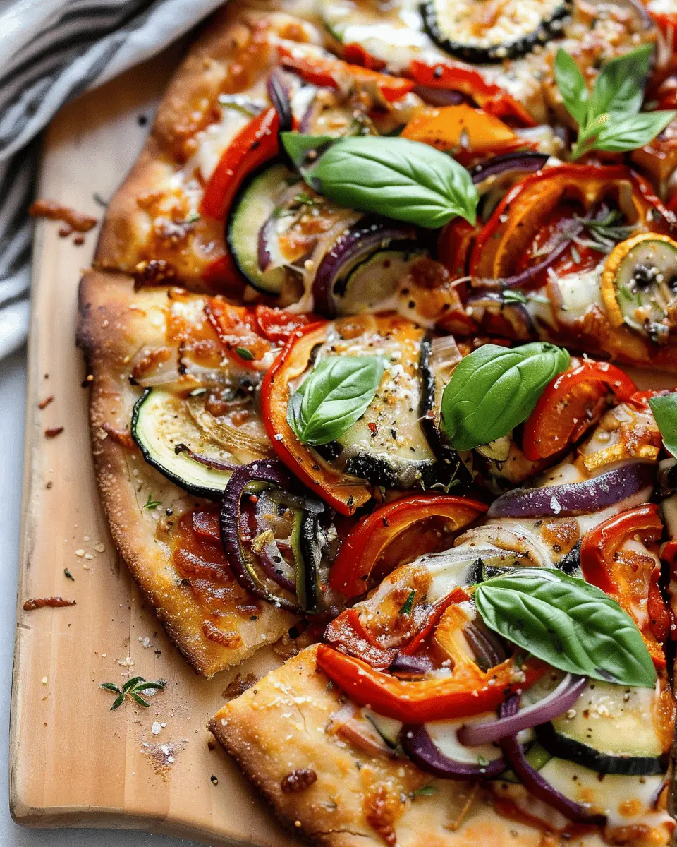 Roasted Vegetable Whole Wheat Pizza: Easy & Delicious Homemade Delight