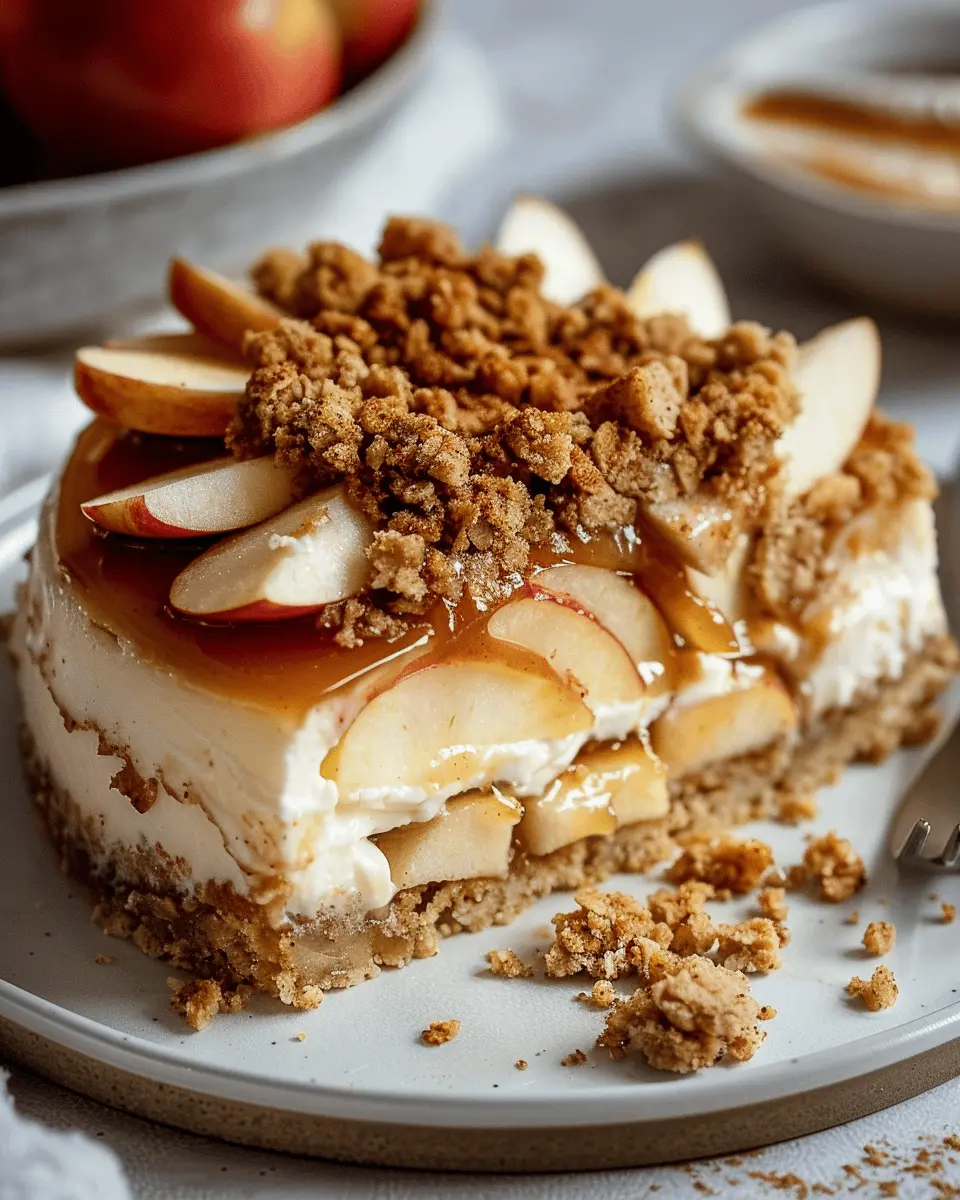 Apple Cinnamon Cheesecake Crumble: A Cozy Dessert Delight