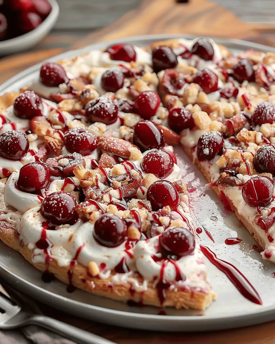 Cherry Dessert Pizza The Perfect Easy Bake for Any Occasion You’ll Love
