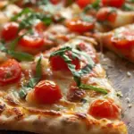 Cheese and Salad Pizza