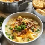 Cheesy Potato Crockpot Soup