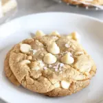 Air Fryer White Chocolate Chip Lemon Cookies
