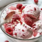 Raspberry Cottage Cheese Ice Cream