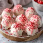 Strawberry Cheesecake Truffle Bombs
