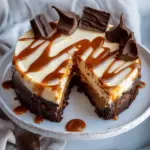 Caramel Brownie Cheesecake