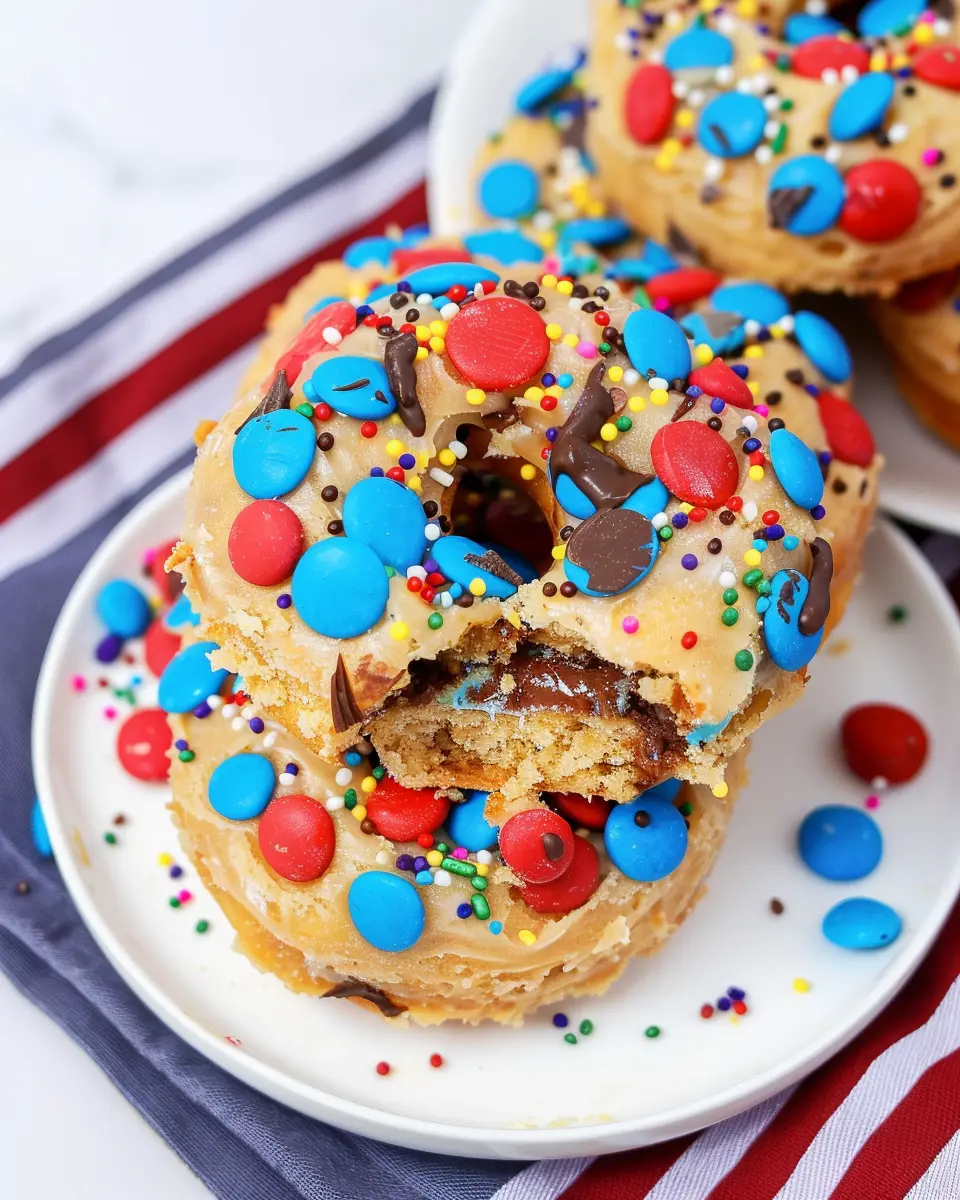 Air Fryer Cookie Monster Donuts: Easy Indulgence for Everyone