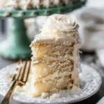 Fluffy & Moist Coconut Cake