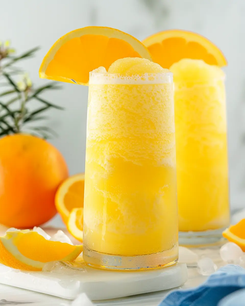 Easy Ninja Slushi Frozen Mimosa Recipe for Refreshing Weekends