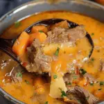 Roast Beef and Cheddar Soup