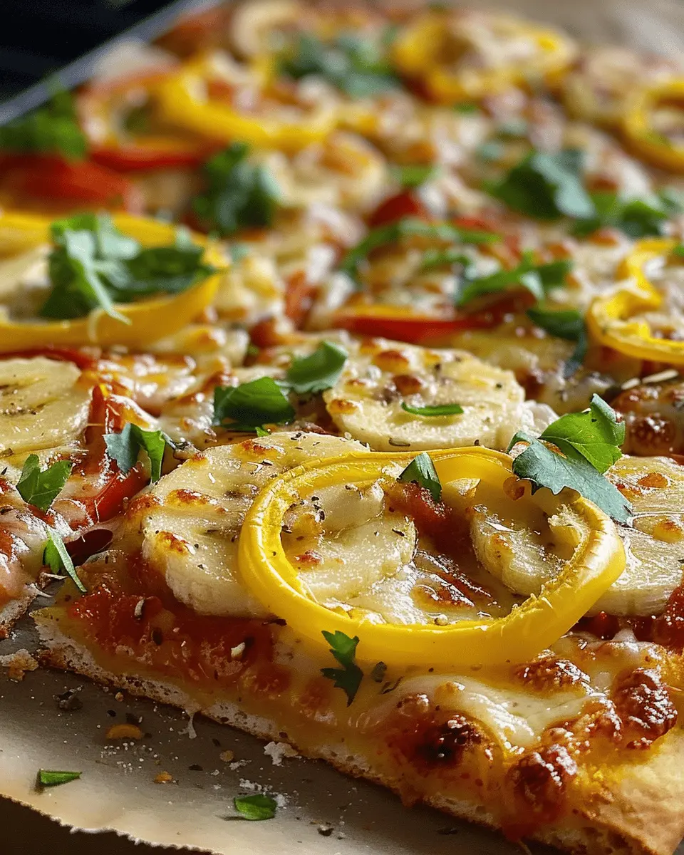 Banana Pepper Pizza: Quick Homemade Delight with a Tangy Twist