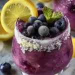 Blueberry Lemon Drop Slushies Recipe