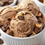 Easy Ninja Creami Chocolate Peanut Butter Ice Cream
