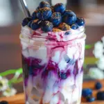 Iced Blueberry Latte
