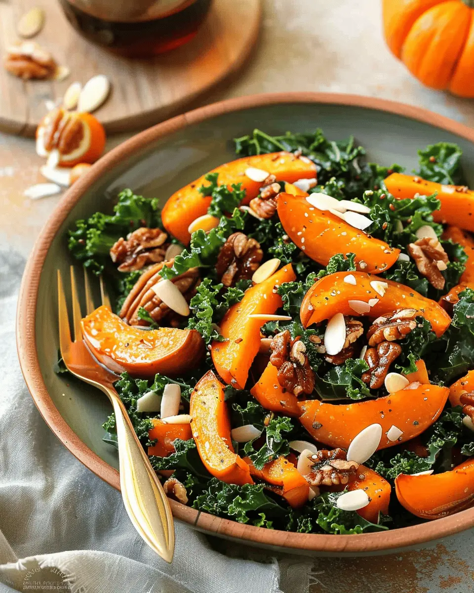 Maple-Roasted Squash &amp; Kale Salad: Delightful Seasonal Comfort