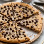 Chocolate Chip Cookie Pizza