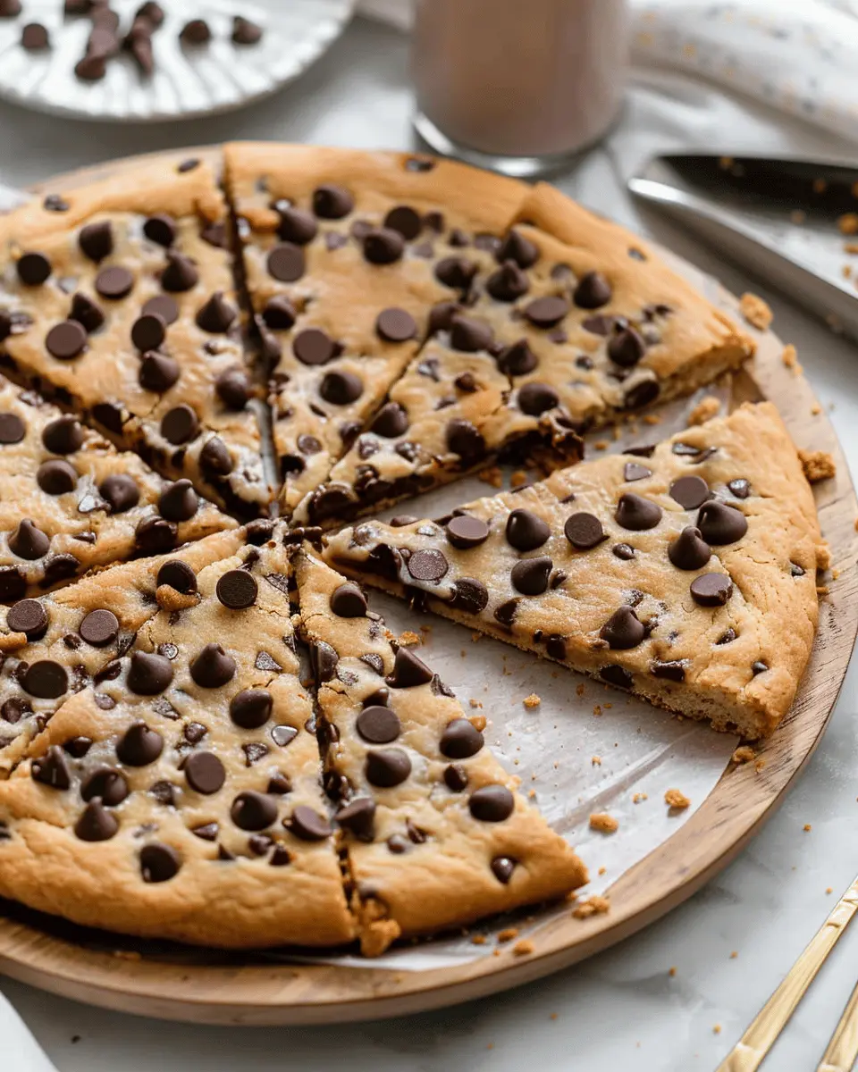 Chocolate Chip Cookie Pizza: The Best Indulgent Dessert Surprise