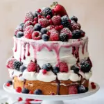 Fresh Berry Cream Cake