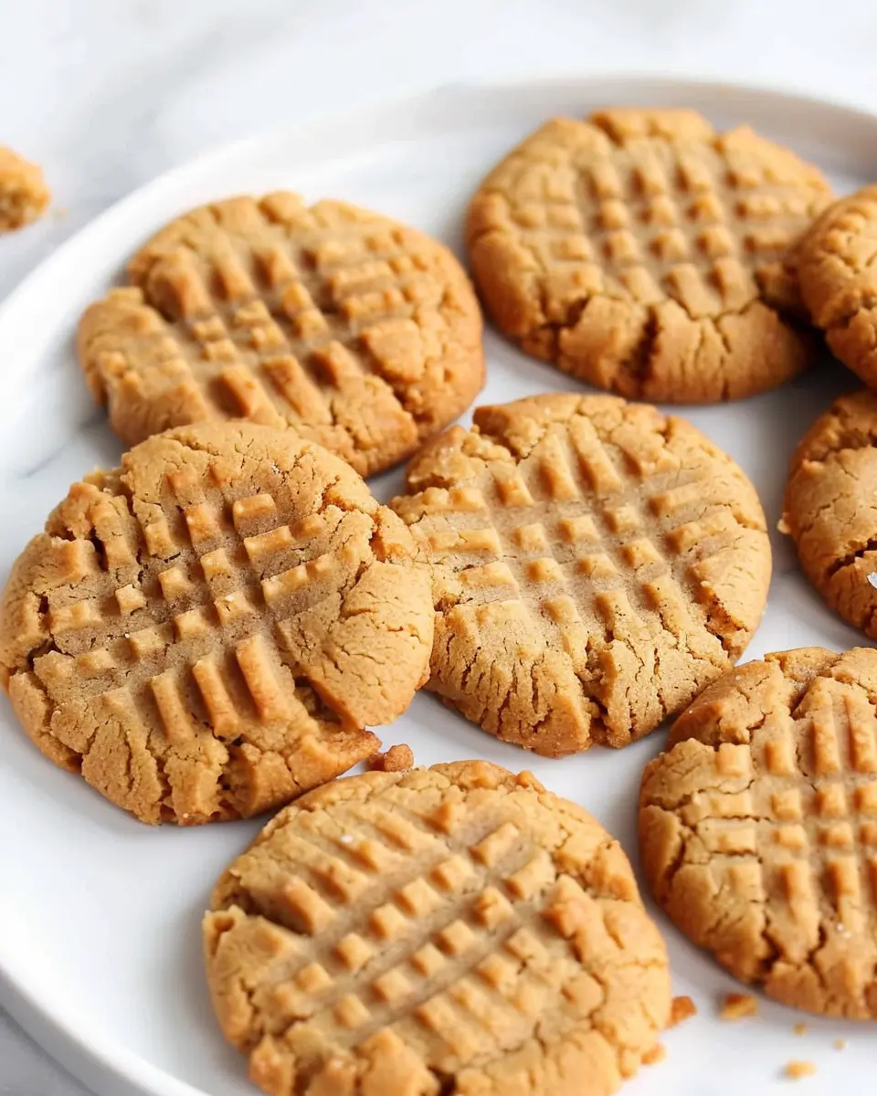 Air Fryer 3 Ingredient Peanut Butter Cookies: Easy &amp; Delicious