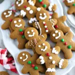 Gingerbread Men Cookies (Soft & Chewy)