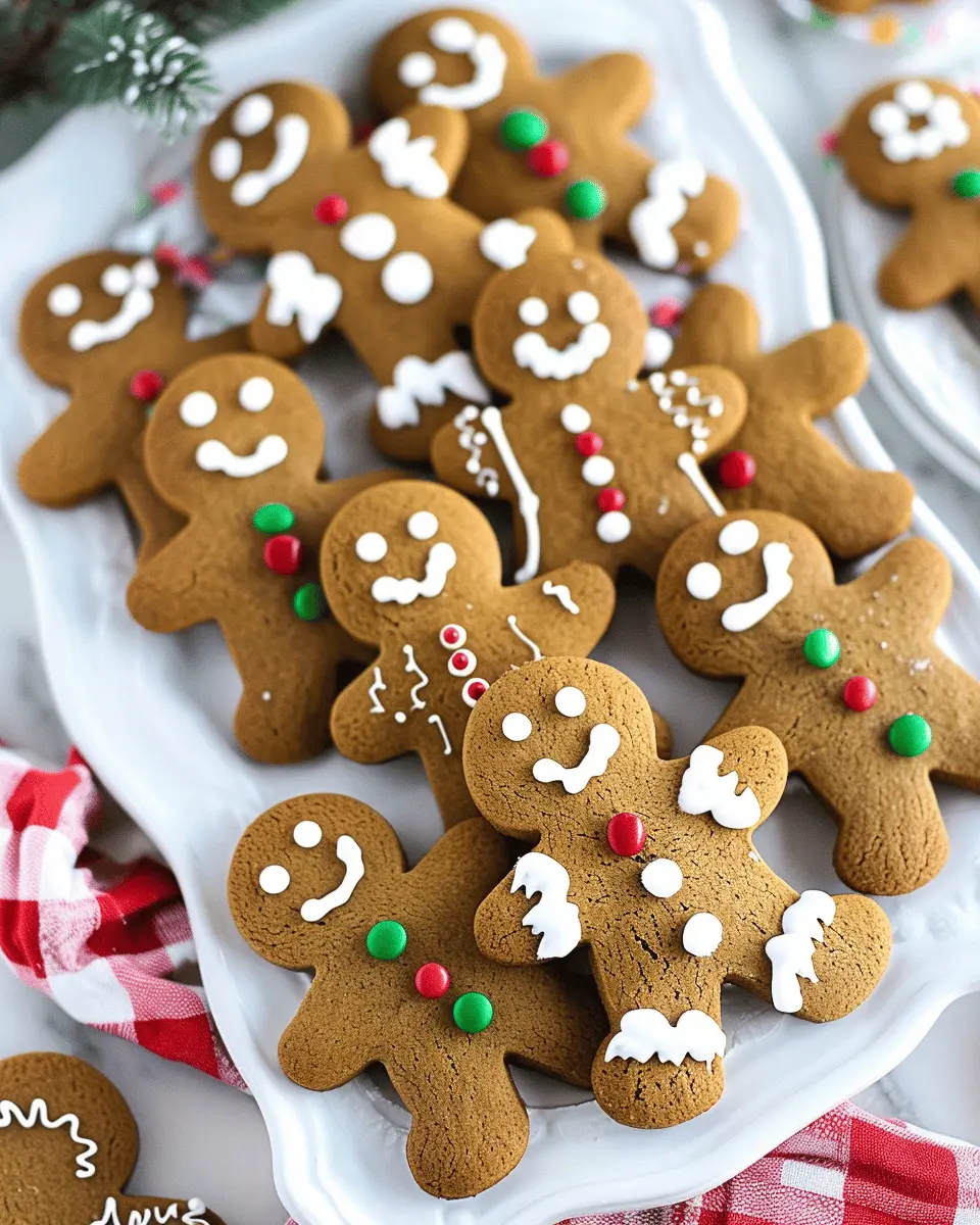 Gingerbread Men Cookies: The Best Soft & Chewy Holiday Treat