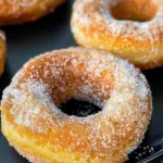 Cinnamon Sugar Air Fryer Biscuit Donuts