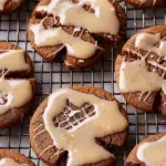 Soft Batch Gingerbread Cookies with Ginger Glaze