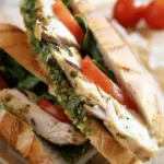 Chicken & Walnut Pesto Sandwich
