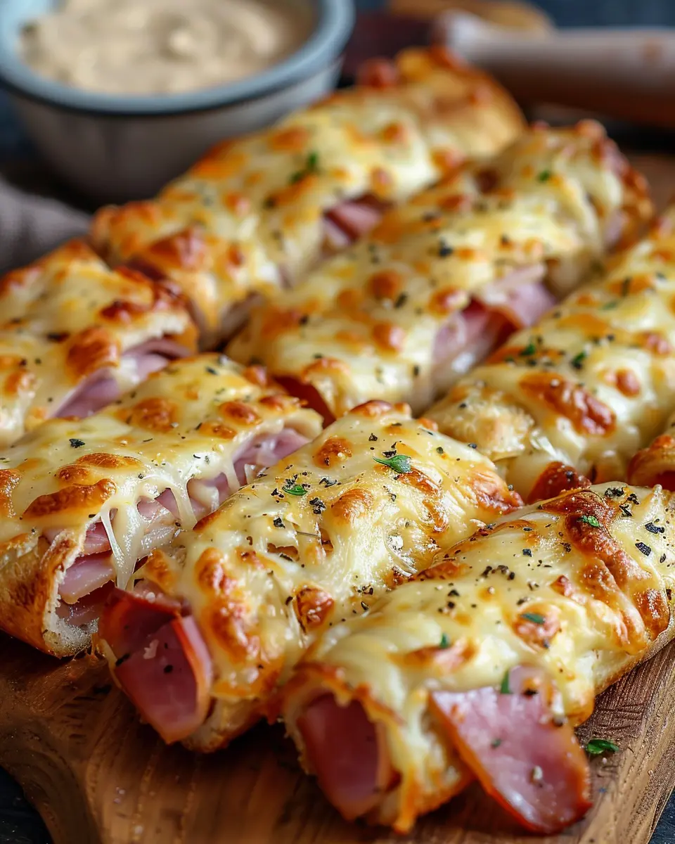 Ham and Cheese Sticks Recipe: Easy Chicken Ham Delight