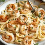 Best Creamy Tuscan Shrimp Pasta