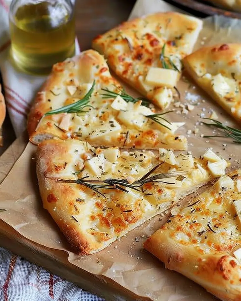 Parmesan and Rosemary Pizza: Easy, Homemade Delight for Everyone
