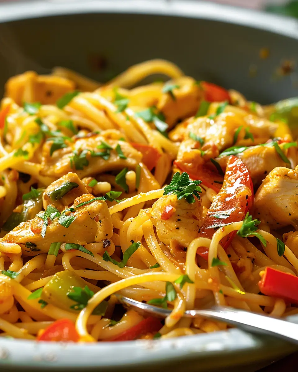 Instant Pot Chicken Fajita Pasta: Easy and Flavorful Comfort Food