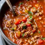 Easy Stuffed Pepper Soup Recipe
