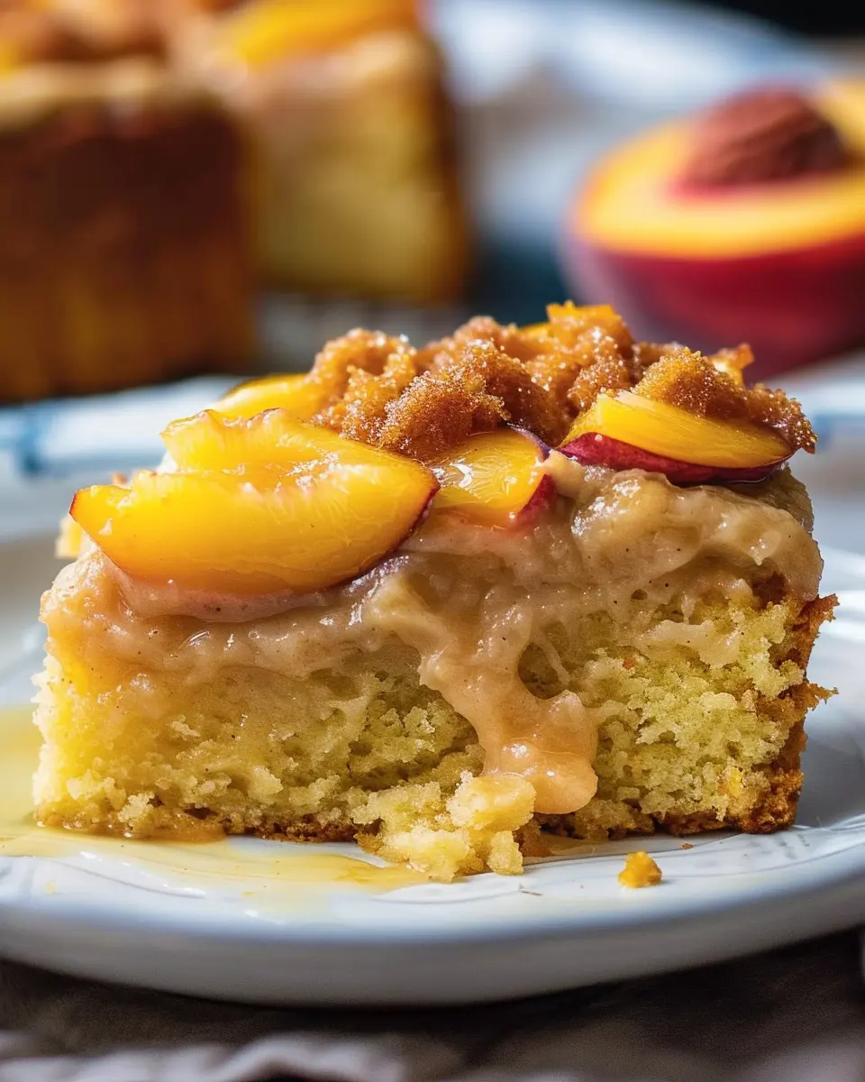 Brown Sugar Peach Cake: The Best Summer Dessert Delight